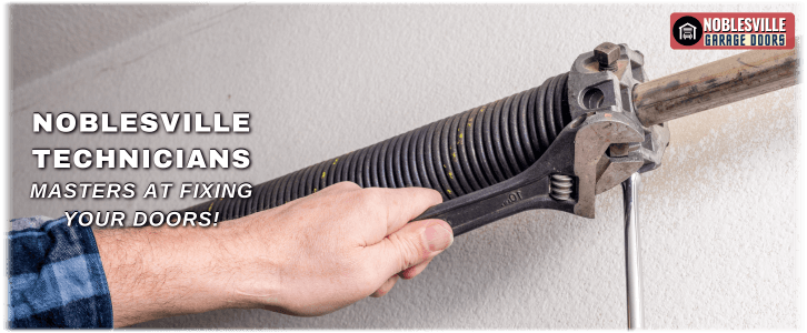Broken Garage Door Spring Noblesville