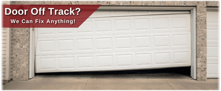 Garage Door Off Track In Noblesville